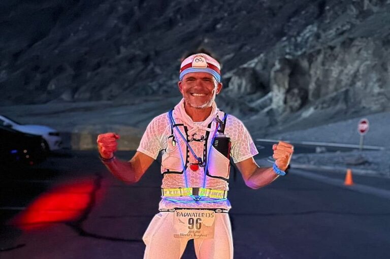 El entrerriano Juan José Coassolo superó ampliamente sus expectativas en su debut en la Badwater 135.