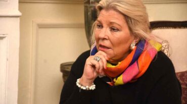 Elisa Carrió fue hospitalizada en Esperanza. Archivo/Guillermo Di Salvatore.