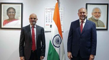 Perotti se reunió el 4 de julio en Buenos Aires con el embajador de la India en la Argentina