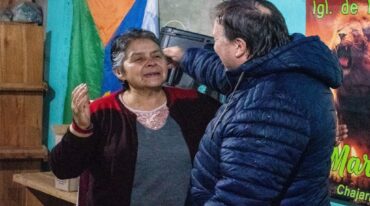 Patricia recibió la visita del intendente Marcelo Borghesán