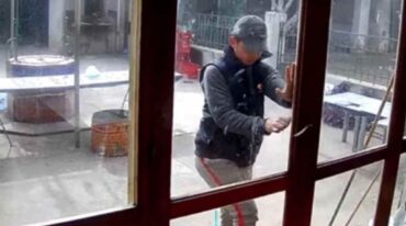 Las cámaras de seguridad captaron los robos. Gentileza.
