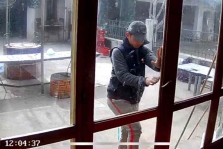 Las cámaras de seguridad captaron los robos. Gentileza.