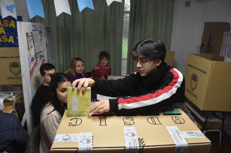 Los candidatos jóvenes fueron los protagonistas de la elección. Mirador
