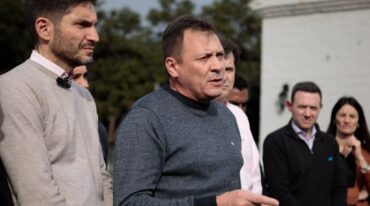Raimundo auguró que 'los próximos cuatro años que vienen serán los mejores para San Lorenzo'. Y agregó: 'Vamos a trabajar codo a codo con Maximiliano Pullaro para darles a los sanlorencinos lo que Perotti nos quitó: seguridad y salud'. Gentileza