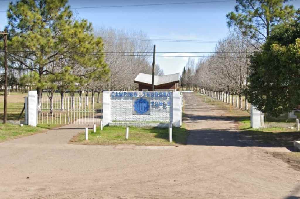 El ataque violento se produjo en las instalaciones del camping de la UOM. Gentileza.