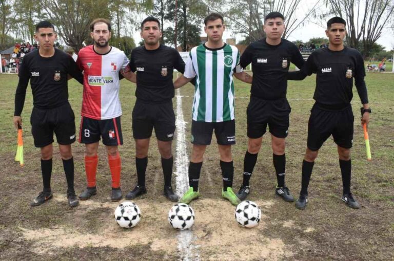 Polideportivo contra San Martín de Monte Vera por la Copa Santa Fe.  Gentileza: prensa Liga Paivense de Fútbol.