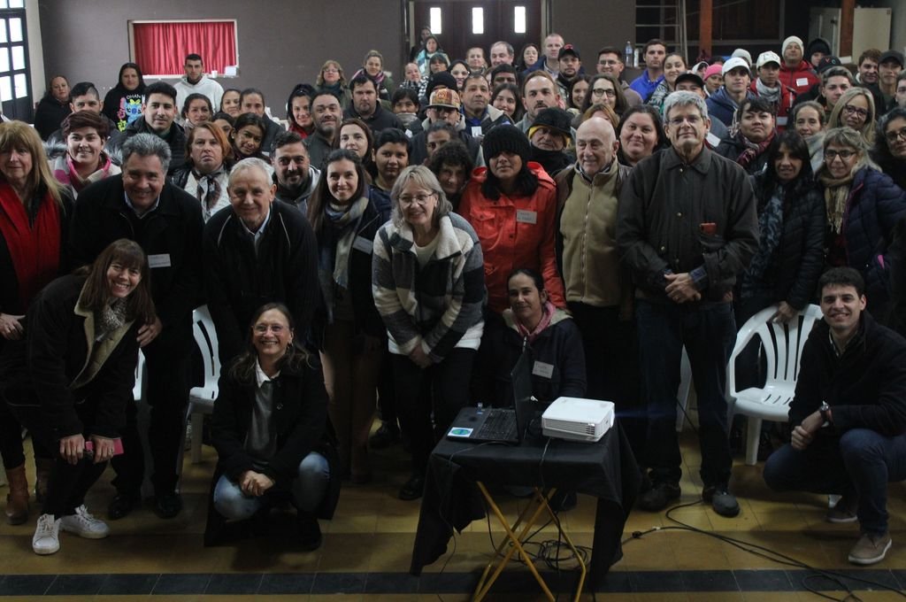 Integrantes de cooperativas de reciclado