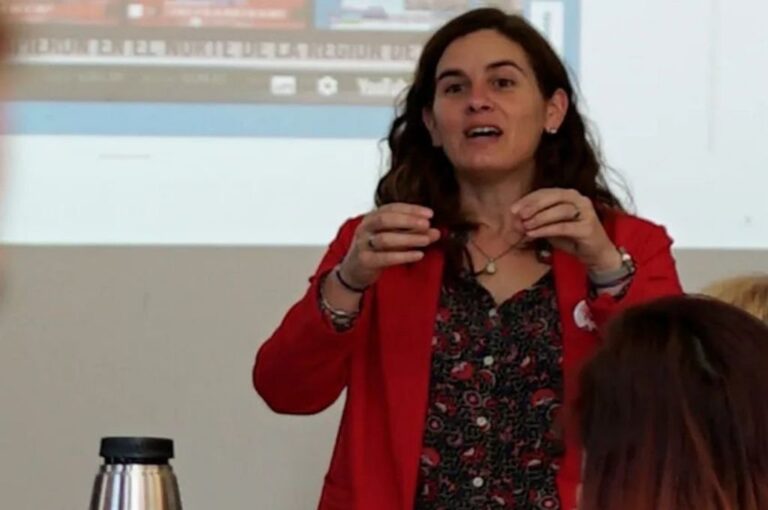 La directora de Articulación Territorial para la Asistencia y Atención a las Víctimas del Ministerio de las Mujeres