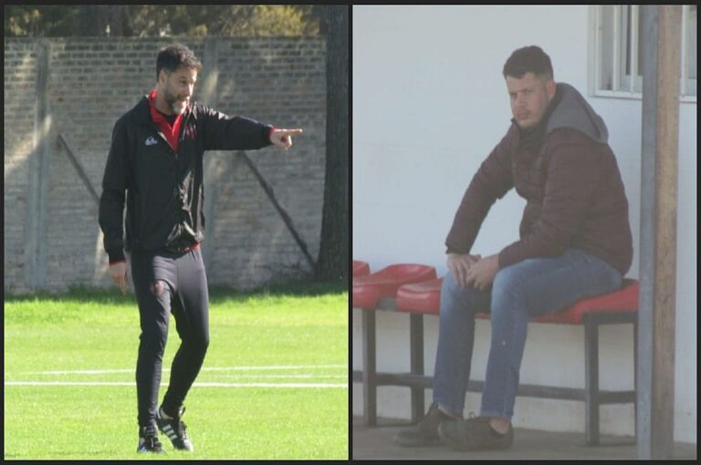 De Paoli invitó al entrenador de Belgrano a presenciar el entrenamiento matutino.