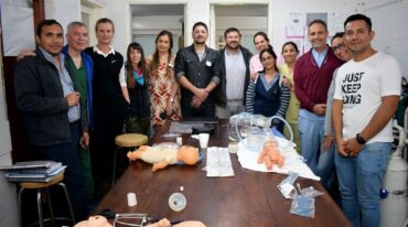 Se brindó también un taller de estabilización del neonato de riesgo para poder hacer un traslado adecuado (Estrategia ACoRN)