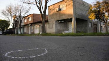 El ataque se dio en la zona de Garay y Alsina. Marcelo Manera.