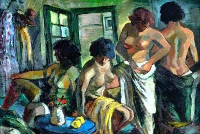 La muestra de Vanzo recorre los lenguajes vanguardistas de principios de siglo haciendo foco en los retratos de Rosa Wernicke y las modelos del taller de Vanzo. Archivo.