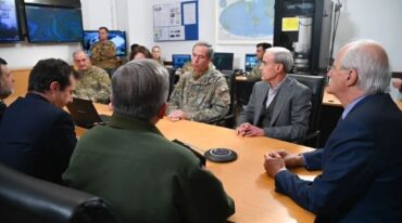 El general de brigada Jorge Fabián Berredo adelantó su compromiso de 'llegar hasta el último paraje'.  Gentileza