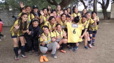 Progresista (San Fabián) le ganó 6 a 0 a 9 de Julio (Arocena). Gentileza.