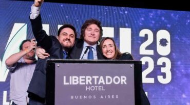 El candidato de La libertad avanza ganó en el norte santafesino. Reuters.