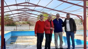 Se asigna un fondo de 995.000 pesos para la climatización de una piscina en el complejo natatorio. Gentileza.