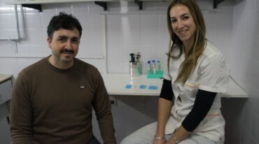 Iván Bontempi y Nazarena Pujato