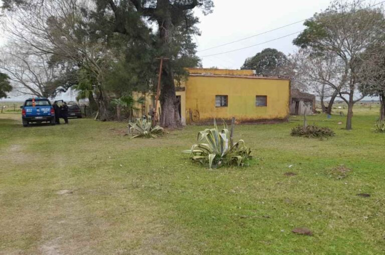 La vivienda donde se cometió el homicidio. Gentileza.