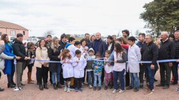 Con la habilitación de las tres nuevas trazas del programa Caminos de la Ruralidad en San Guillermo