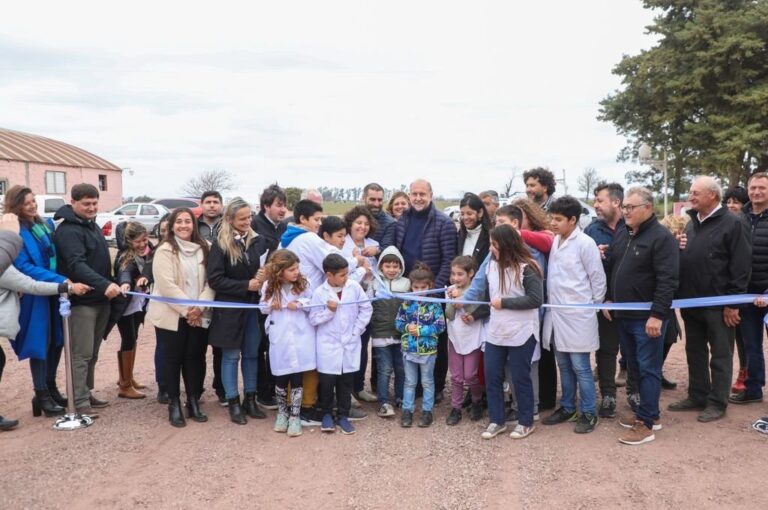 Con la habilitación de las tres nuevas trazas del programa Caminos de la Ruralidad en San Guillermo