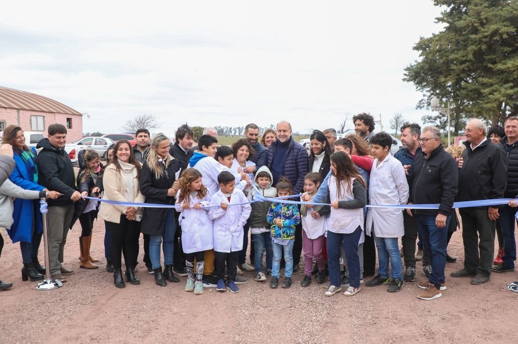Con la habilitación de las tres nuevas trazas del programa Caminos de la Ruralidad en San Guillermo