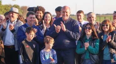 En Felicia el gobernador inauguró el Camino de la Ruralidad que se construyó en ese distrito de 11.730 metros con una inversión actualizada de $ 110.071.281