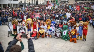 La ceremonia de clausura contó también con la presencia del secretario de Deporte y Turismo
