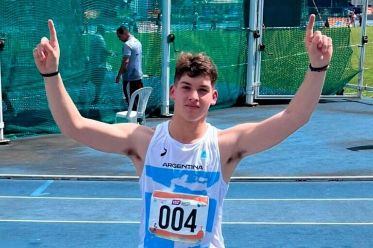 Lucas fue el mejor entre los 13 competidores de su categoría.