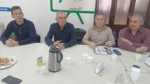 El ministro Costamagna estuvo en la sede de la ADERR. Mirador Provincial.