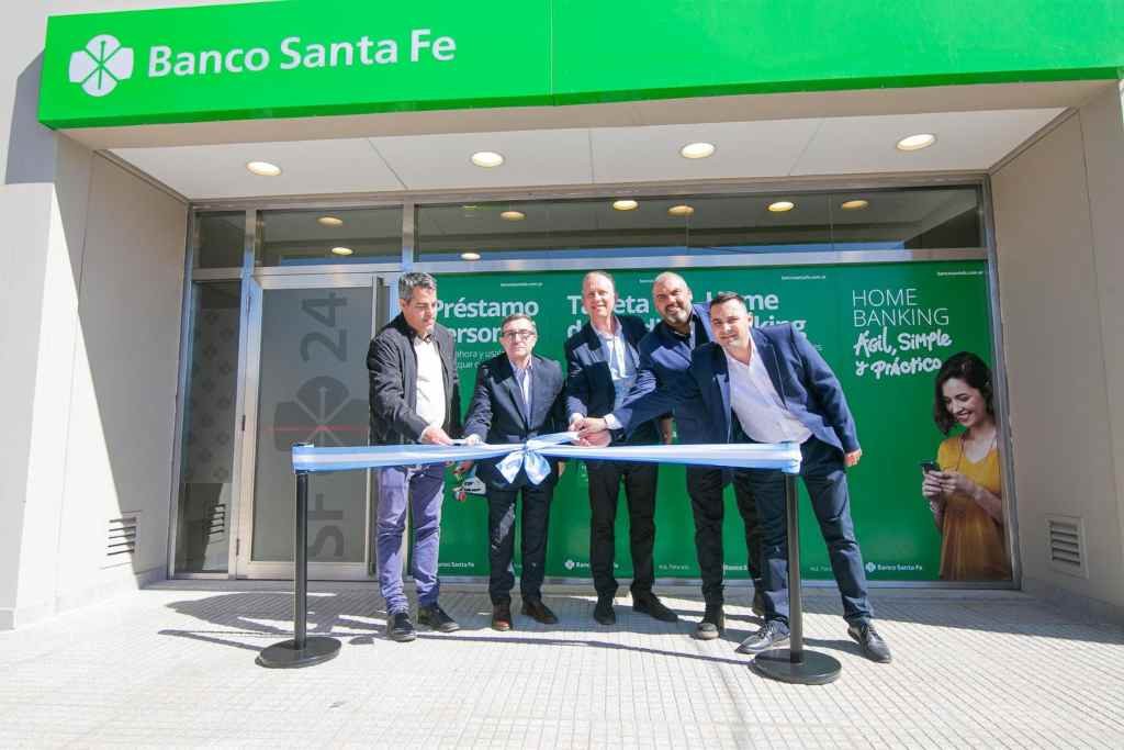 Pueblo Esther ya tiene una sucursal del Banco Santa Fe
