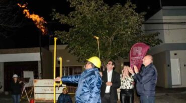 El intendente Vallejos y el gobernador Perotti encabezaron el acto. Norte24.