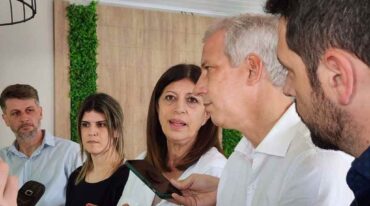 Clara García estuvo en Las Toscas