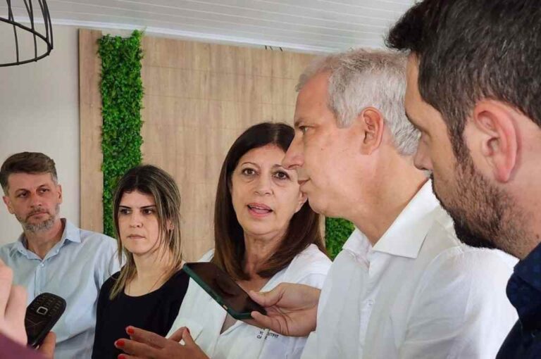 Clara García estuvo en Las Toscas