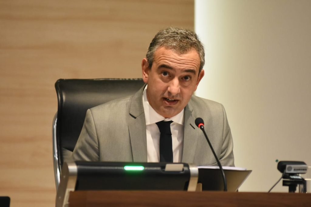 El intendente se refirió a la tensión social que se vivió en barrio Triángulo. Archivo.