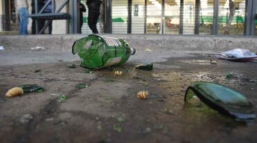 Momentos de suma tensión se dieron el jueves por la tarde en la zona de López y Planes e Iturraspe. La policía actuó rápido y desactivó el incidente. Pablo Aguirre.