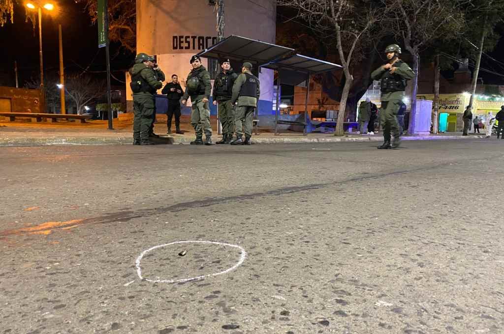 Uno de las dos balaceras fue contra el destacamento policial de Grandoli al 3900. Marcelo Manera.