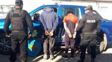 Dos personas fueron detenidas por los hechos. Gentileza.