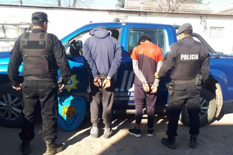 Dos personas fueron detenidas por los hechos. Gentileza.
