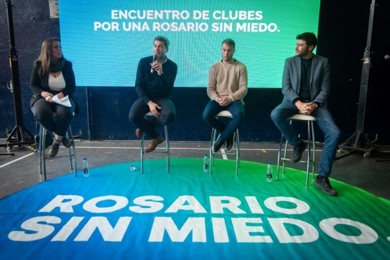 Durante la visita a Rosario se discutió ampliamente sobre el rol del deporte en la sociedad y la importancia de impulsar el trabajo colaborativo. gentileza