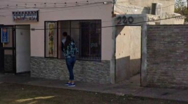 El episodio violento se produjo en Ameghino al 200. Gentileza.