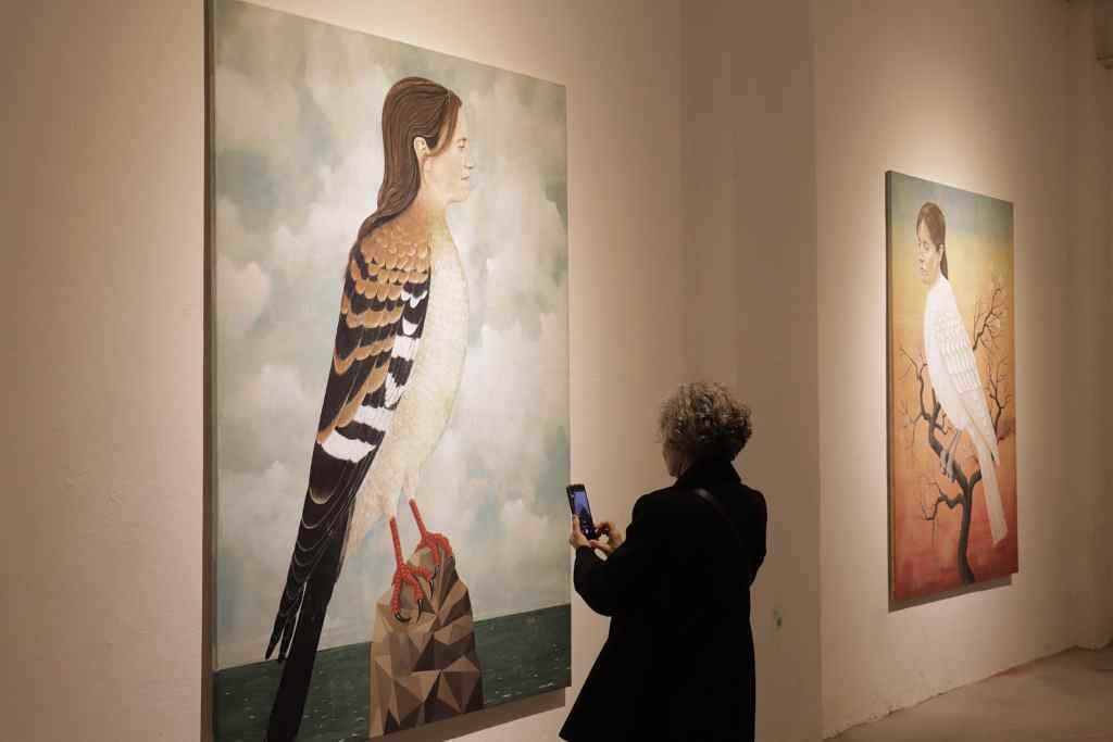 La hipnótica propuesta de Daniel García puede visitarse hasta el 8 de septiembre en el subsuelo del Centro Cultural de La Toma (Tucumán 1349