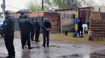 Los restos humanos se encontraron en la zona de Villa Fantasma. Marcelo Manera.
