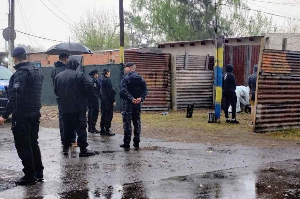 Los restos humanos se encontraron en la zona de Villa Fantasma. Marcelo Manera.