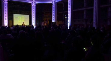 Una jornada sobre poesía y tiempo en Biblioteca Argentina en el FIPR 2022. Gentileza.