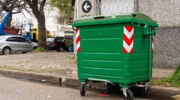 Esta semana concluyó la colocación de 320 nuevos contenedores en cuatro zonas. Gentileza: prensa Municipalidad de Rosario.
