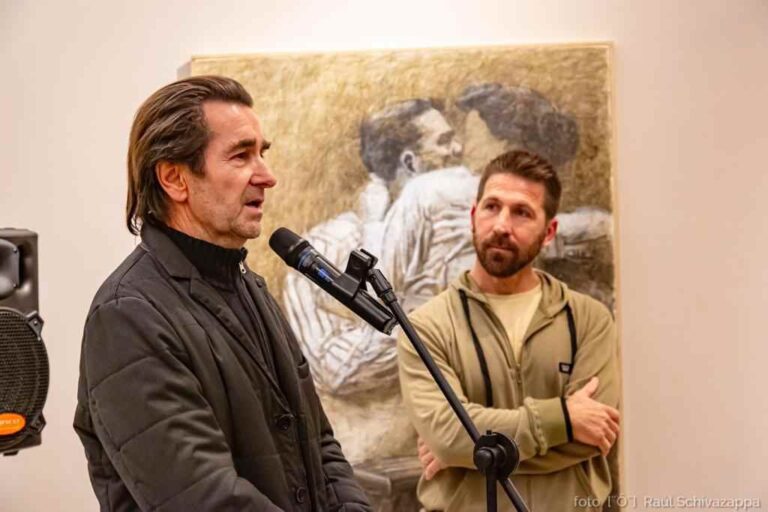 Guido Martínez Carbonell hizo la curaduría de la muestra. Gentileza: Raúl Schiavazappa.