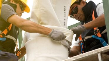 La obra de rehabilitación del colector cloacal Corrientes