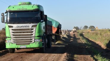 La obra se logró gracias al trabajo conjunto de productores agropecuarios del distrito