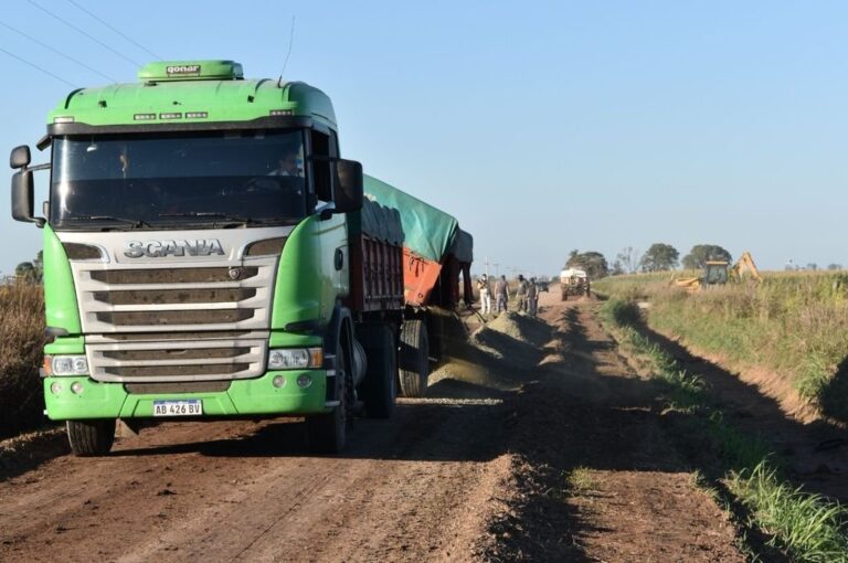 La obra se logró gracias al trabajo conjunto de productores agropecuarios del distrito