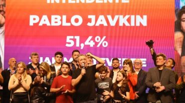 Pablo Javkin continúa al frente de la Municipalidad de Rosario. Marcelo Manera